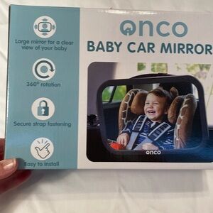 Onco baby mirror for car new in box
